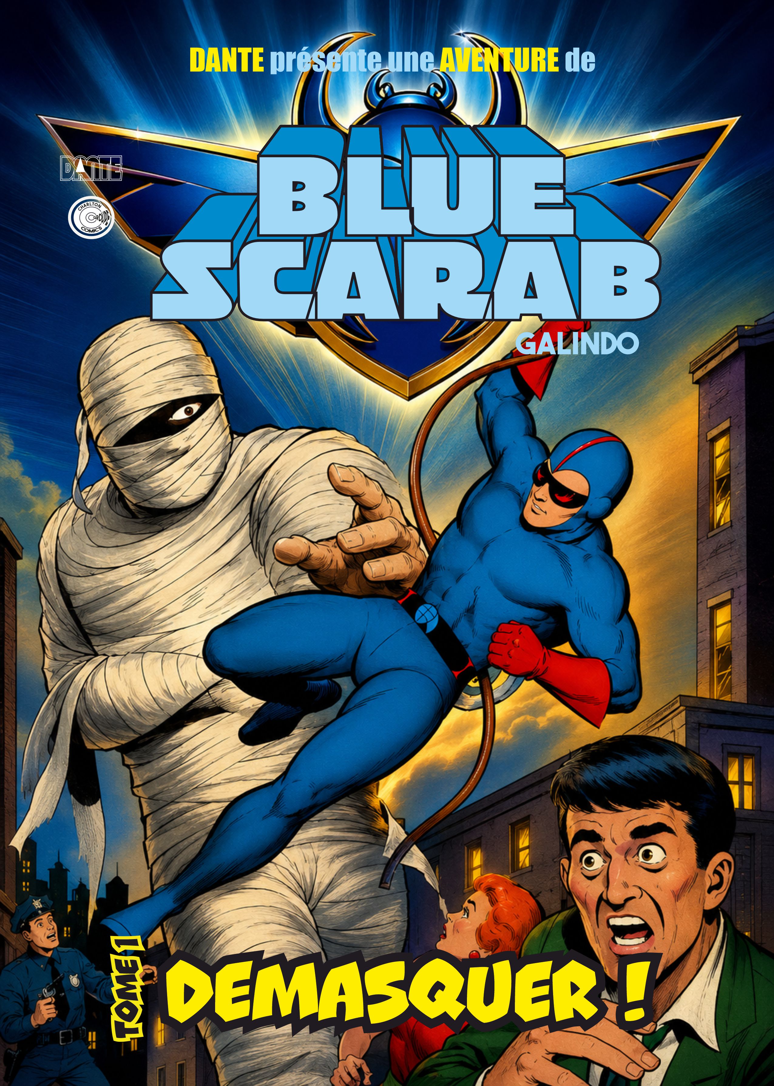 Blue Scarab