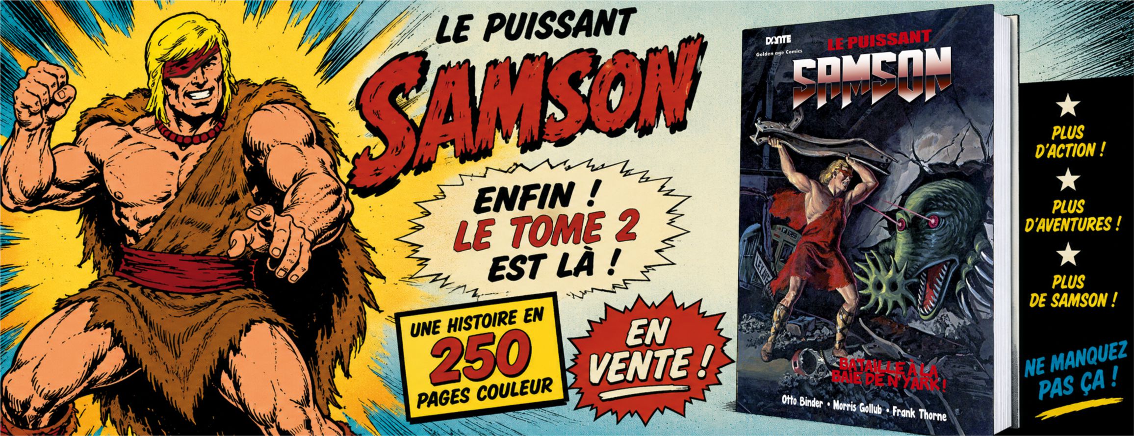 Annonce Le Puissant Samson, tome 2