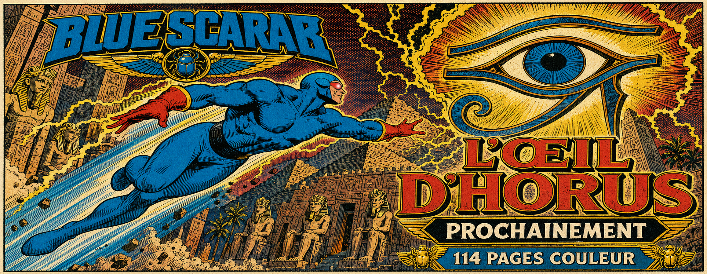 Annonce Blue Scarab : L’Œil d’Horus