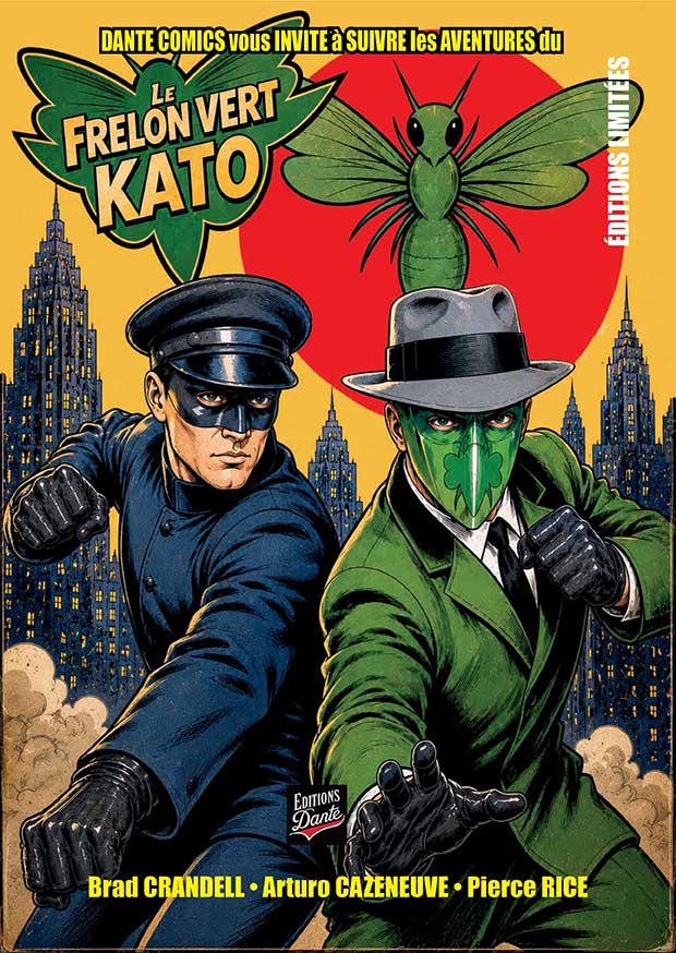 Couverture Le Frelon Vert et Kato des Éditions BESAC